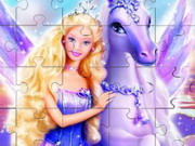 تركيب الصور باربي الدائرية: barbie princess puzzle 2